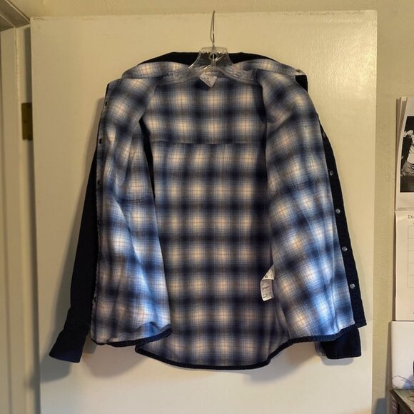 Women's Flannel Lined Carhartt Shirt Jacket, Size Medium, W8008MDT - Picture 2 of 14